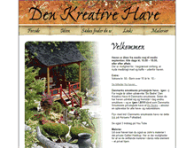 Tablet Screenshot of denkreativehave.dk